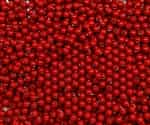 3mm Swarovski Crystal Red Coral Pearls - 50 count