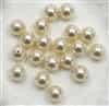 581006LTCRMROS - 6mm Swarovski Crystal  Pearls - 10 Count