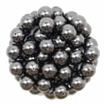 581008BLK - 8mm Swarovski Crystal Black Pearls - 1 Count