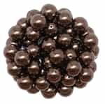 581008BRWN - 8mm Swarovski Crystal Brown Pearls - 1 Count