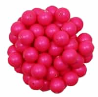 581008CNP - 8mm Swarovski Crystal Neon Pink Pearls - 1 Count