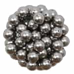 581008LTGRY - 8mm Swarovski Crystal Light Grey Pearls - 1 Count