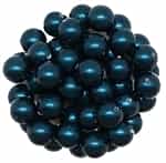 581008PET - 8mm Swarovski Crystal Petrol Pearls - 1 Count