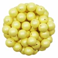 581008PSTLY - 8mm Swarovski Crystal Pastel Yellow Pearls - 1 Count