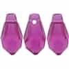 600013FU - 13x6.5mm Swarovski Crystal Teardrop Pendant Fuchsia - 1 count