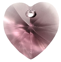 622814IRIS - 14mm Swarovski Crystal Heart Drop Crystal - Iris - 1 count