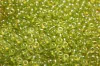 6RR258 TR Lime Green 10 Grams Miyuki Rocailles