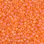 Miyuki Rocaille 8/0 Seed Beads 10 Grams 8RR138FR TR MA Orange