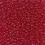 Miyuki Rocaille 8/0 Seed Beads 10 Grams 8RR140F TMA Red/Orange