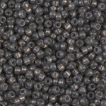 Miyuki Rocaille 8/0 Seed Beads 10 Grams 8RR4251 Duracoat Silver Lined Dark Charcoal