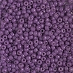 [ 8-2-F-2 ] Miyuki Rocaille 8/0 Seed Beads 8RR4490 - Duracoat Opaque Dyed Rocailles - Dark Orchid - 10 Grams