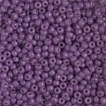 Miyuki Rocaille 8/0 Seed Beads 8RR4490 - Duracoat Opaque Dyed Rocailles - Dark Orchid - 10 Grams