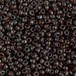 Miyuki Rocaille 8/0 Seed Beads 8RR4503 Picasso T Red Brown Miyuki Rocailles 10 Grams