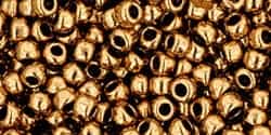 Toho 8/0 Round 8TO221 - Bronze Seed Beads - 10 Grams