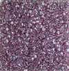 Miyuki 8/0 Triangle Beads 8TR1114 ICL* Clear/Dark Mauve