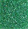 Miyuki 8/0 Triangle Beads 8TR1154 TR Kelly Green