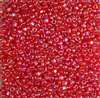 Miyuki 8/0 Triangle Beads 8TR1158 TR Berry Red