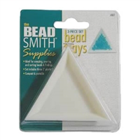 BeadSmith Tri-Tray 3 Piece Set in Blister Card