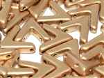 AVA-01710 - Ava Bead 10 x 4 mm Aztec Gold - 10 Count