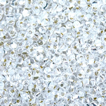 Miyuki Berry Seed Beads BB-1 TSL Crystal - 8 Grams