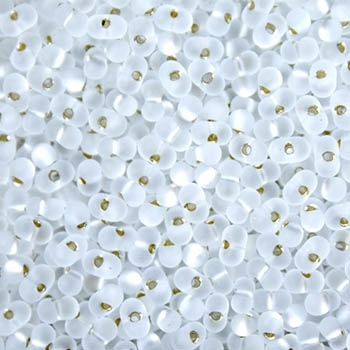 Miyuki Berry Seed Beads BB-1F TSL MA Crystal - 8 Grams