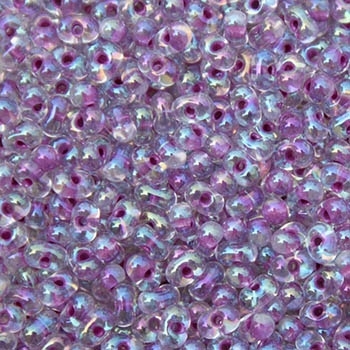 Miyuki Berry Seed Beads BB-264 ICL R Crystal/Light Magenta - 8 Grams