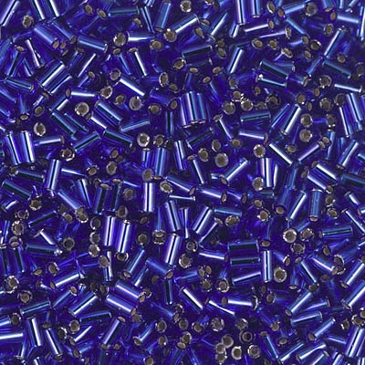 10 Grams Miyuki Bugle BGL3-20 3mm TSL Cobalt Blue