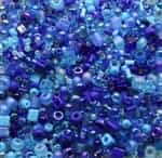 BeadSmith 22 grams Bead Soup ~ Blue Tones