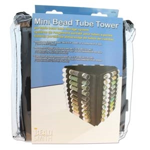 the BeadSmith Mini Bead Tube Tower
