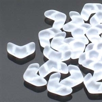 ChevronDuo : CHV10400030-84110 - Crystal Matte - 30 Beads