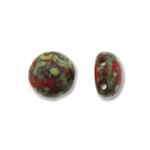 CND0893180-86800 - PRECIOSA Candy 8mm Beads - Red Travertine - 20 pcs