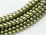 Pearl Coat Round 2mm : CP2-10272 - Pearl - Light Green - 25 pcs