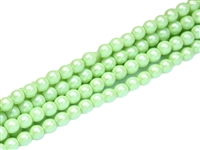 Pearl Shell Round 2mm : CP2-30021 - Mint Green - 25 pcs