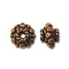 9x7mm Bali Style Copper Bead