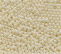 Pearl Coat Round 3mm : CP3-10000 - Pearl - Cream - 50 pcs