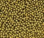 Pearl Coat Round 3mm : CP3-10079 - Pearl - Old Green Gold - 50 pcs