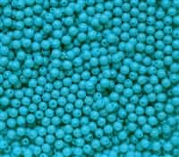 Pearl Coat Round 3mm : CP3-10092 - Pearl - Turquoise - 50 pcs