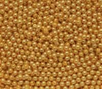 Pearl Coat Round 3mm : CP3-10137 - Pearl - Sunglow - 50 pcs