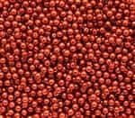 Pearl Coat Round 3mm : CP3-10182 - Pearl - Burnt Oragne - 50 pcs