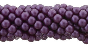 Pearl Coat Round 3mm : CP3-25032 - Pearl - Purple Velvet - 50 pcs