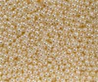 Pearl Coat Round 3mm : CP3-61104 - Pearl - Vanilla - 50 pcs