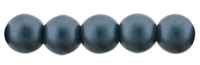 Pearl Coat Round 4mm : CP4-25033 - Steel Blue - 50 pieces