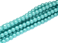 Pearl Coat Round 4mm : CP4-30019 - Pearl Shell Catalina Blue - 50 pieces