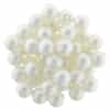 Pearl Coat Round 6mm : CP6-25001 - Snow - 25 Pearls