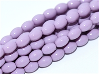 Pearl Coat Rice 6mm x 4mm : CRP6-48224 - Lilac - 25 Pearls