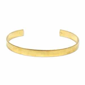 Brass Cuff Bracelet Blank - 1/4 Inch