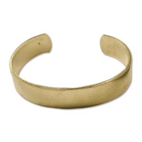 Brass Cuff Bracelet Blank - 1/2 Inch