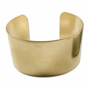 Brass Cuff Bracelet Blank - 1 1/2 Inch