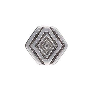 CYM-CHV-013048-SP - Malliadiko Bead Connector - Antique Silver Plate - 1 Piece