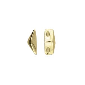 CYM-GD-012842-AB - Kanava - GemDuo Side Bead - Antique Brass Plate - 1 Piece